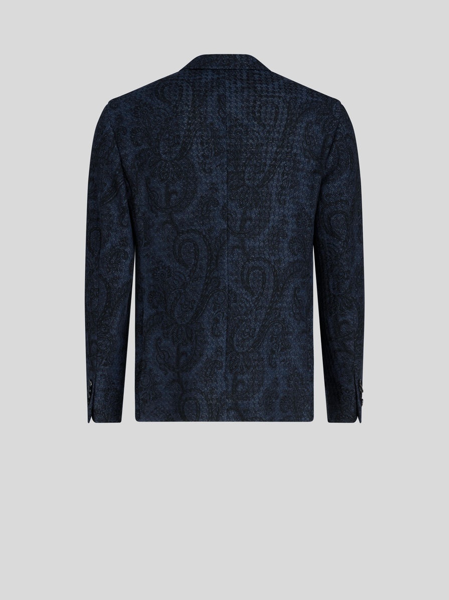 PAISLEY JERSEY JACKET - 5