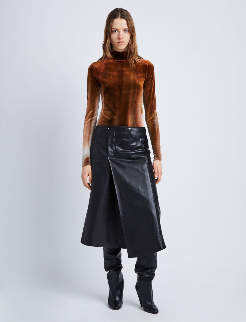 Proenza Schouler Ice Dyed Velvet Top outlook