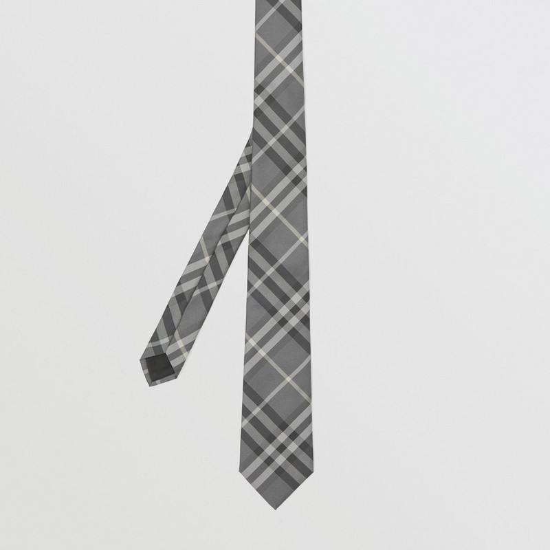 Classic Cut Vintage Check Silk Tie 5