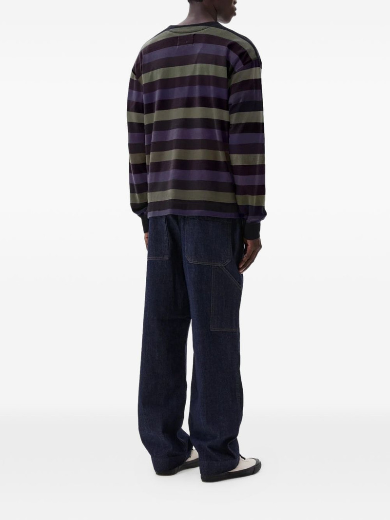 MARGARET HOWELL crew-neck striped T-shirt outlook