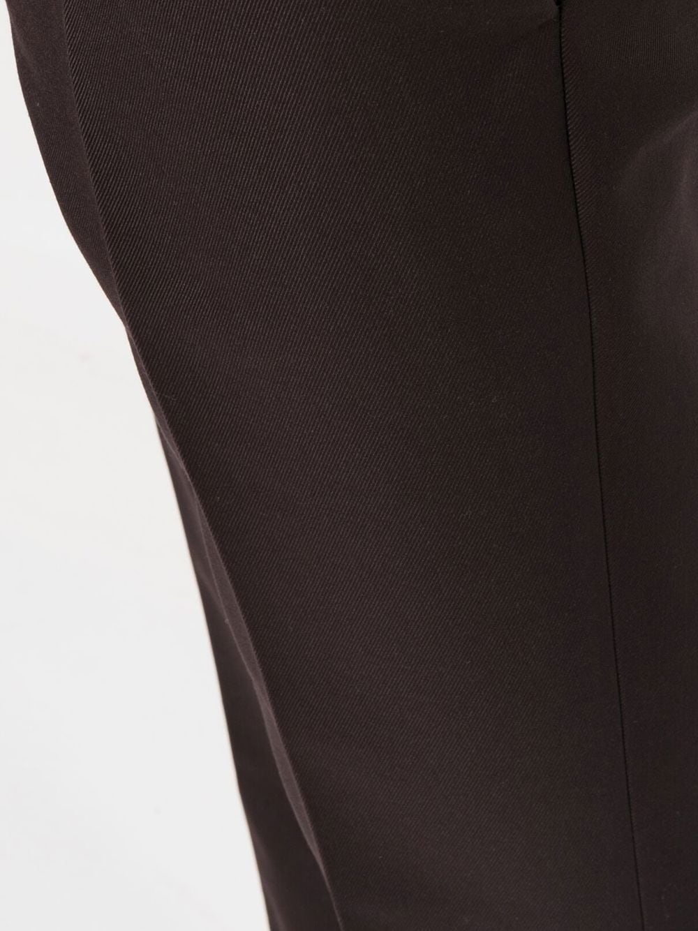 straight-leg elasticated trousers - 5