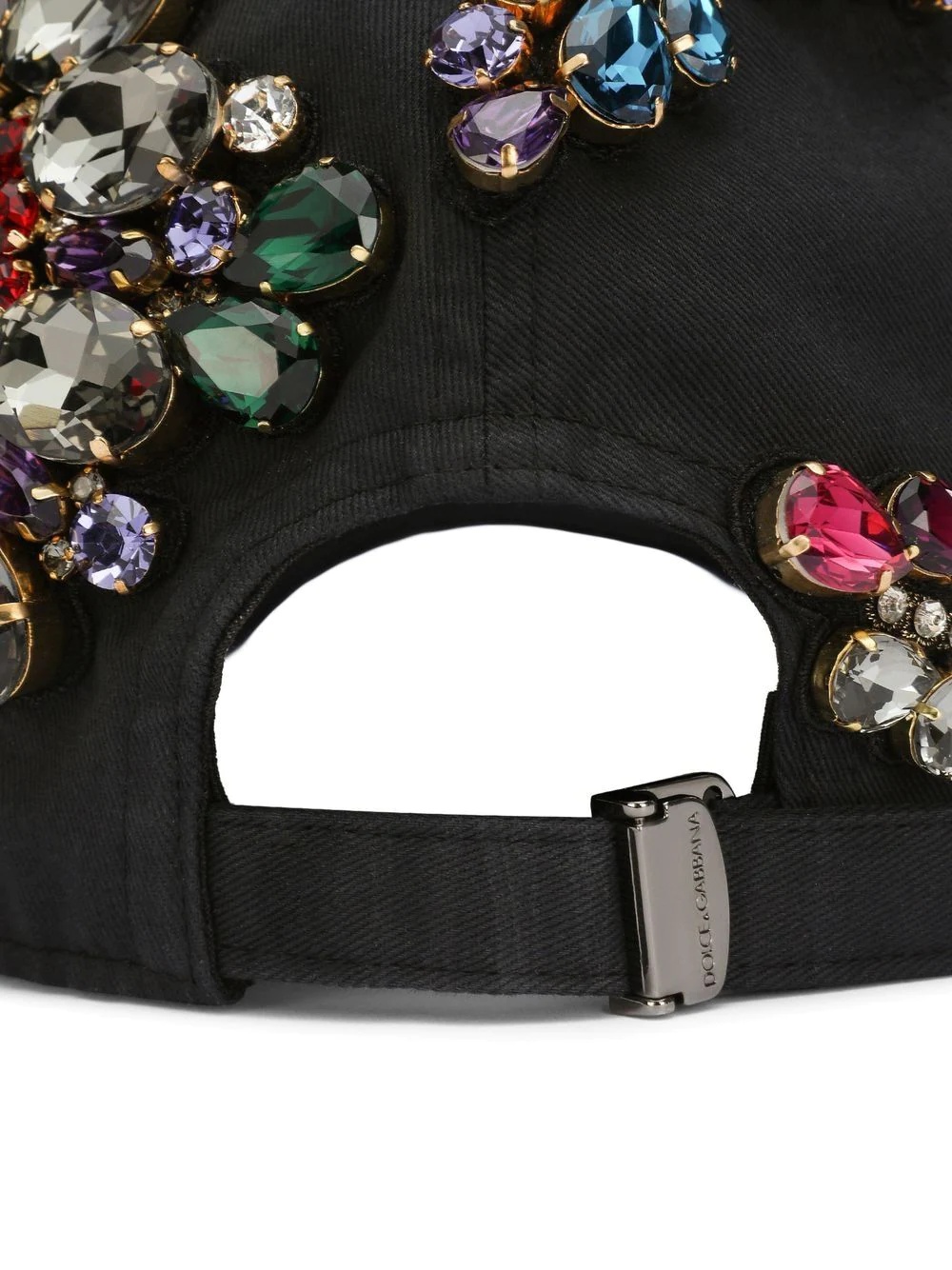 embellished cotton cap - 2