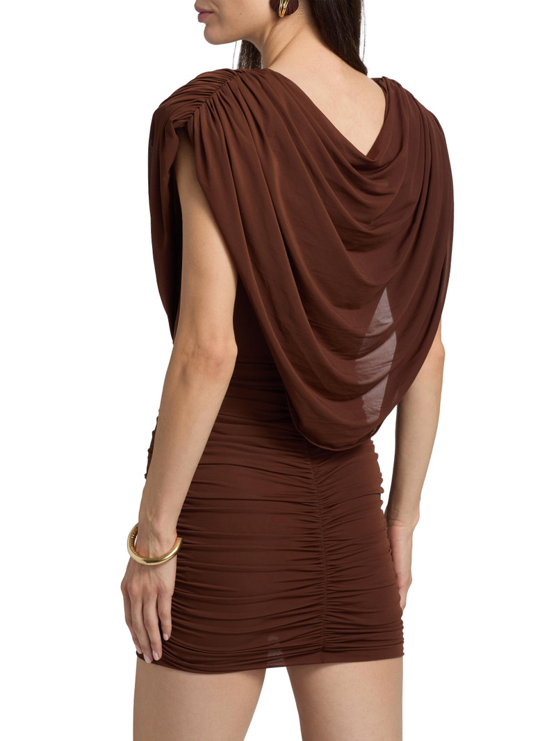 Women's Kehlani Gathered Minidress - Soft Silt 5