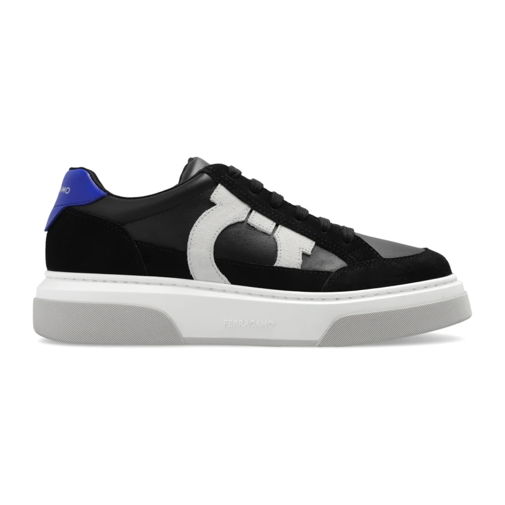 Salvatore Ferragamo｜SNEAKERS (023588 769884) Ferragamo Cassina Gancini Outline Low-Top Sneakers, Size 5