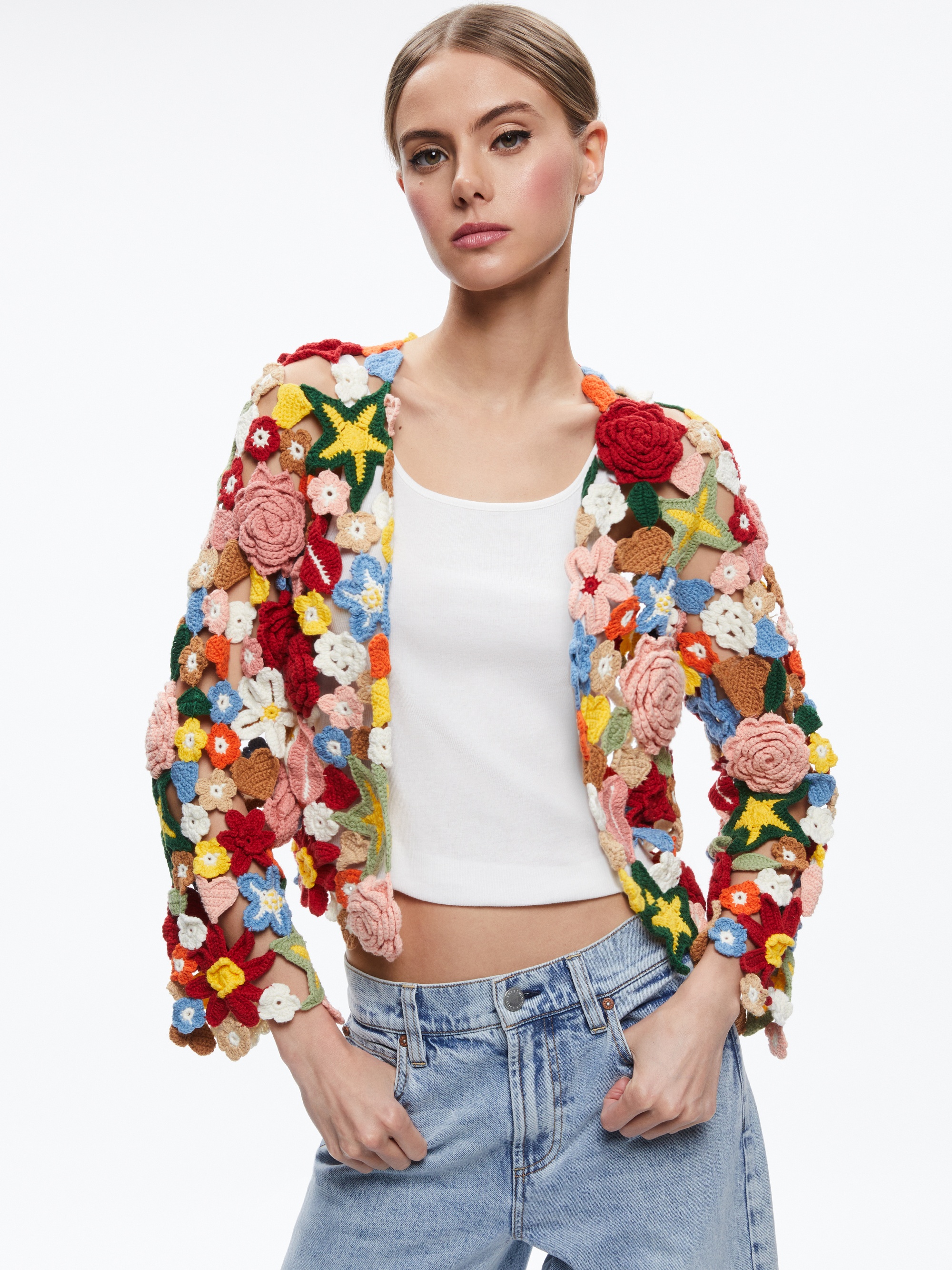 FAWN COLLAGE CARDIGAN - 2