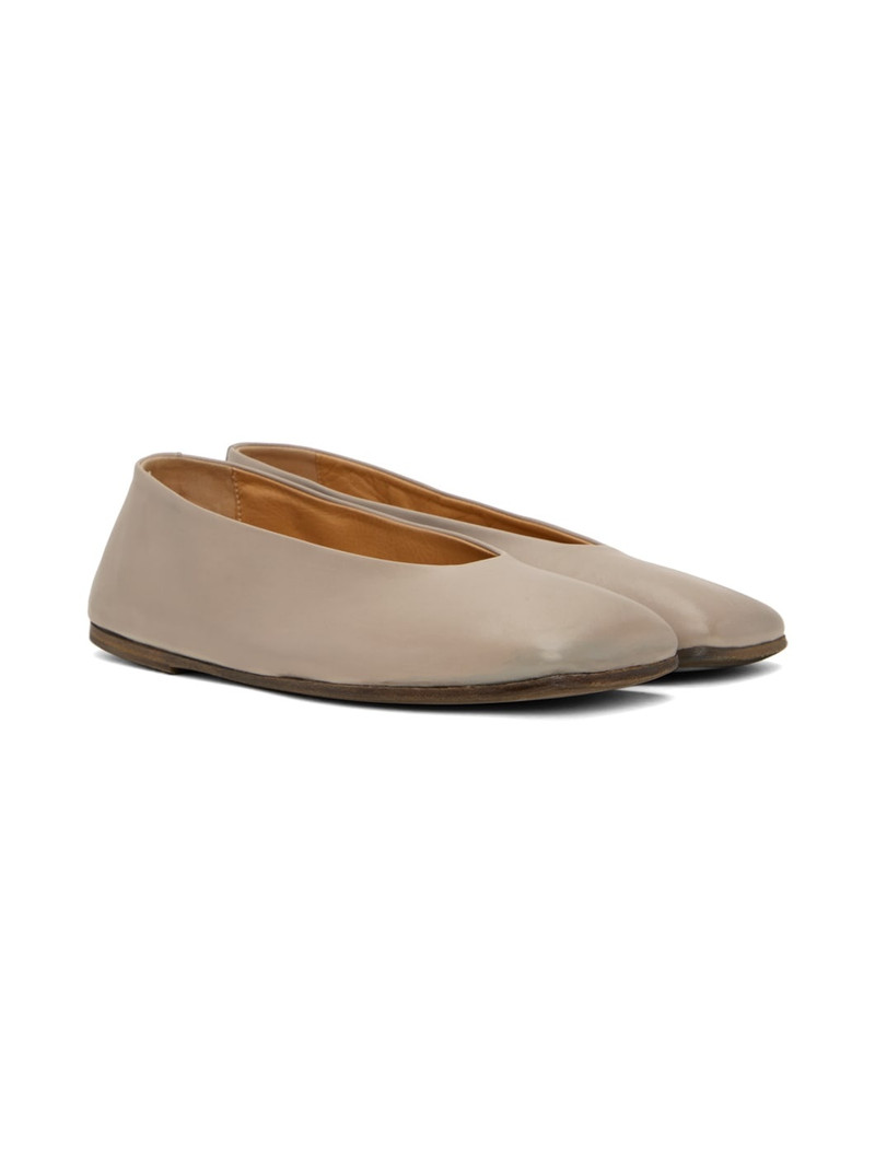 Gray Spatolona Ballerina Flats 4