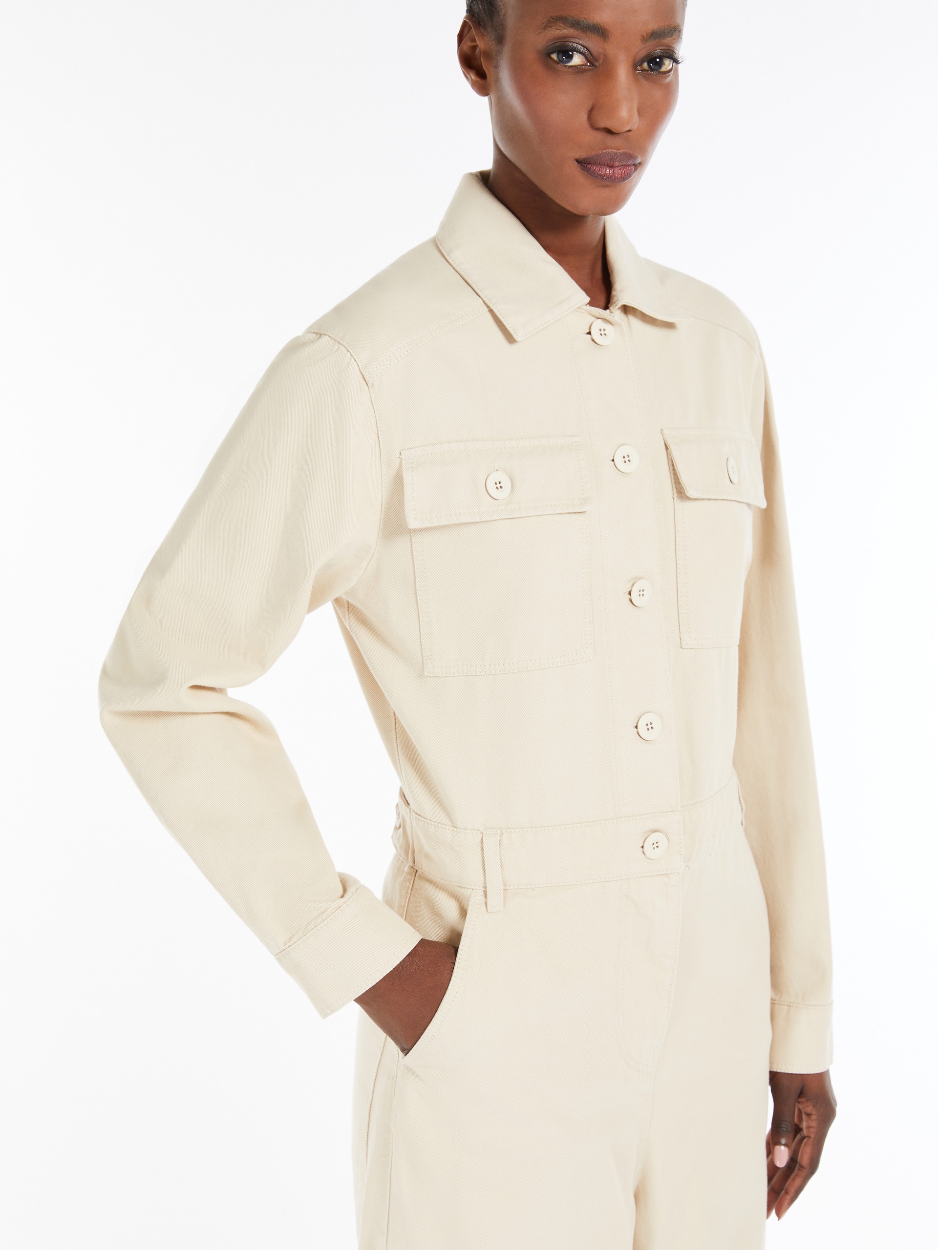 RADICE Cotton drill jumpsuit - 5