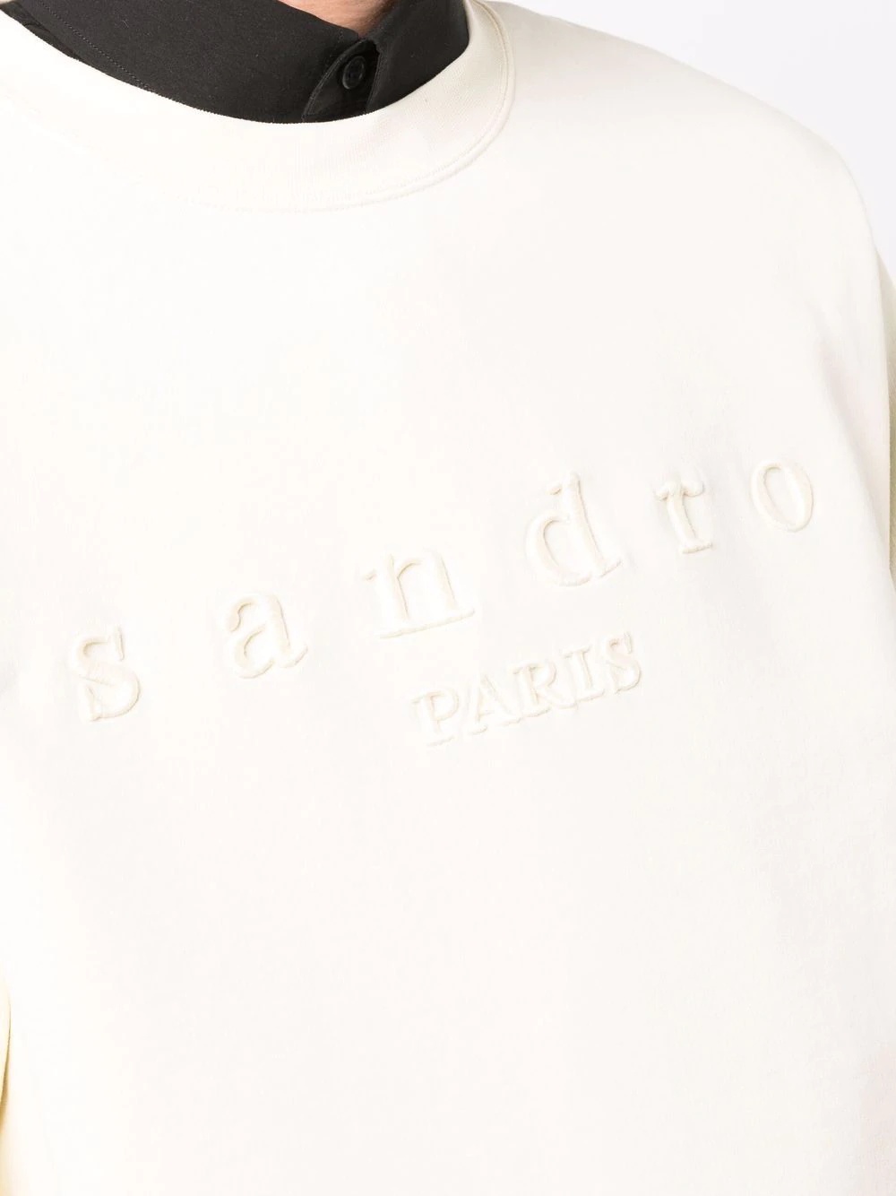 logo-embroidered cotton sweatshirt - 5