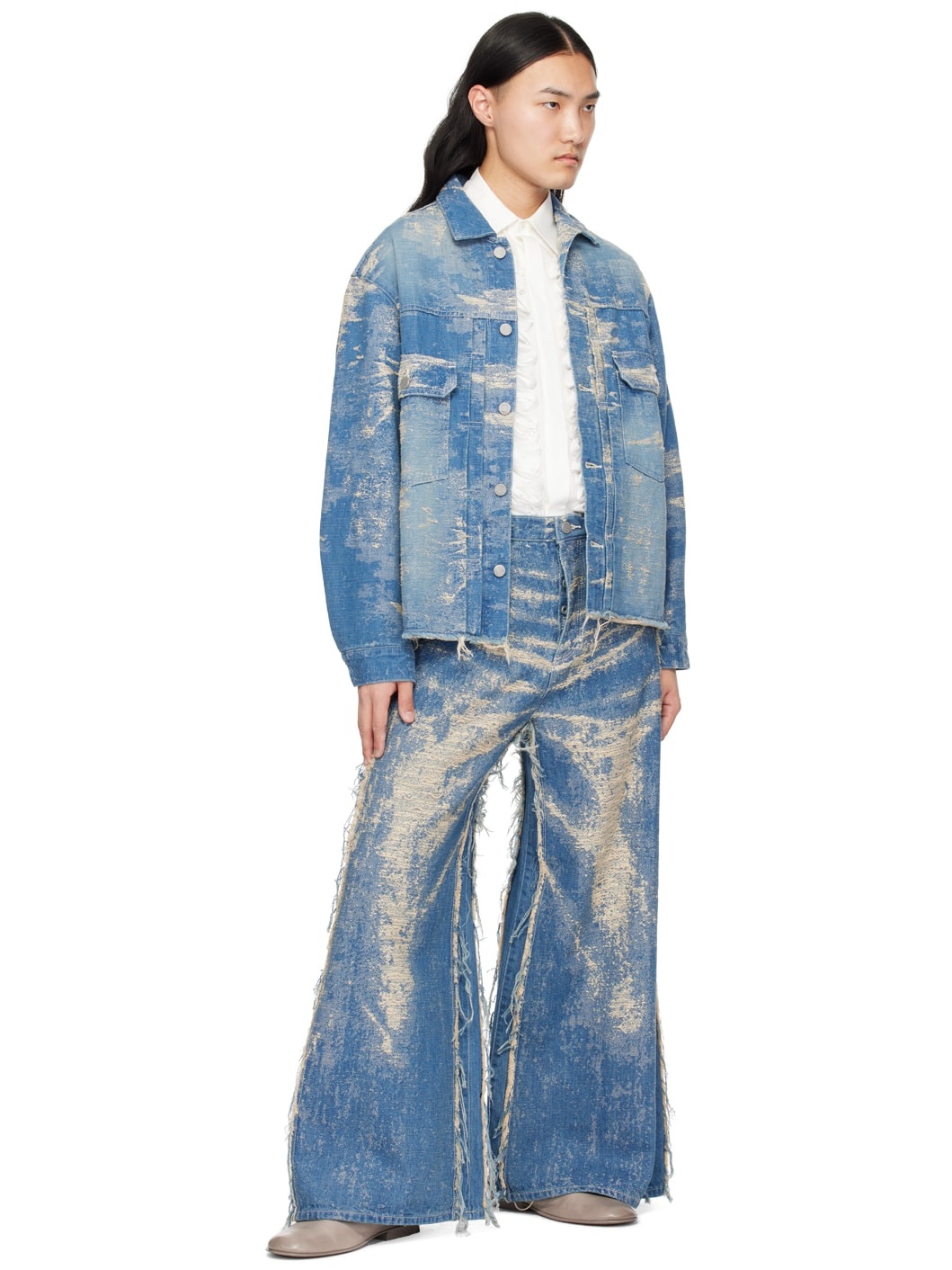 Blue Type 0 Jeans - 4