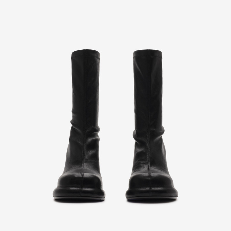 Leather Pillar Low Boots 3