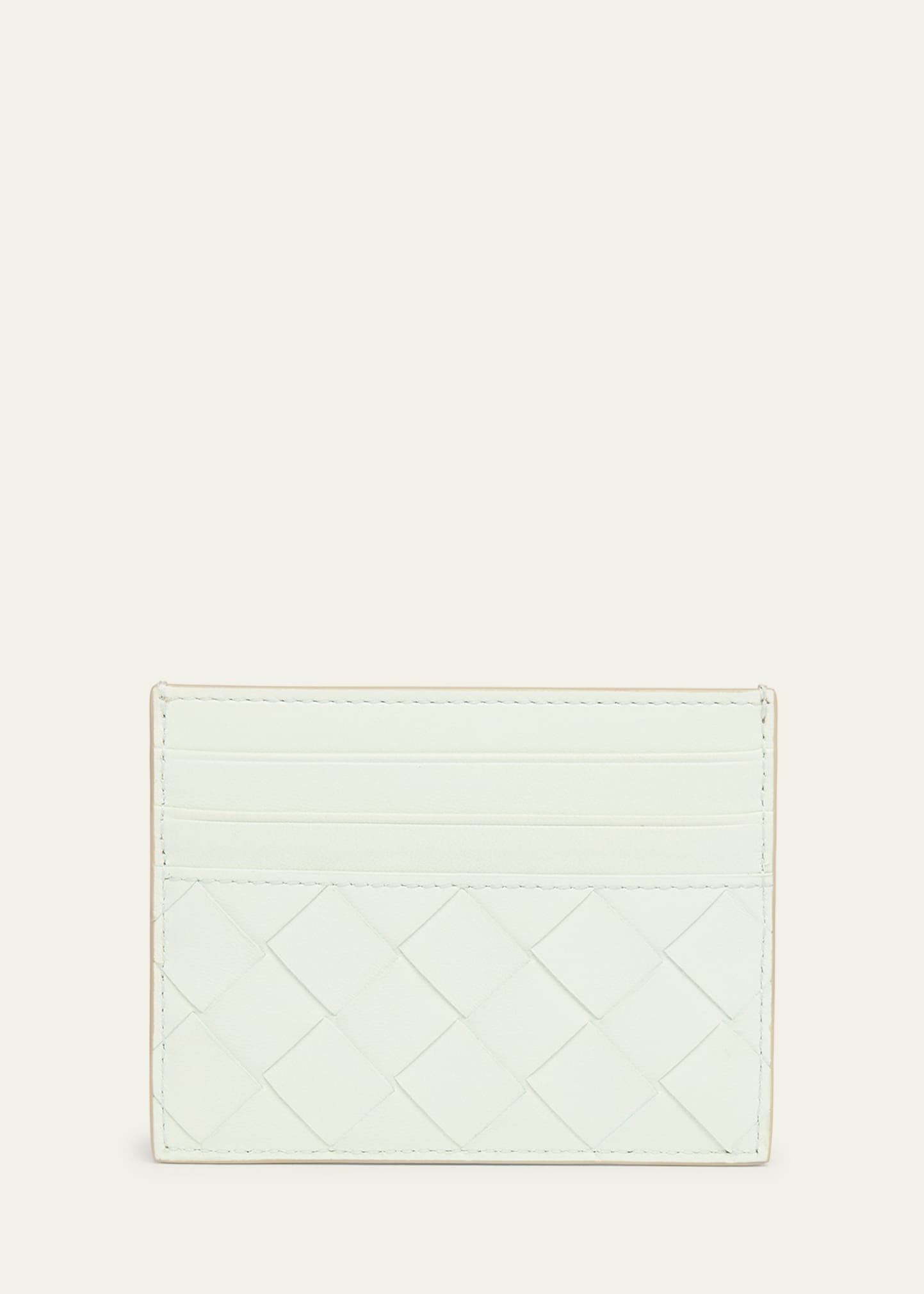 Intrecciato Leather Card Holder - 3