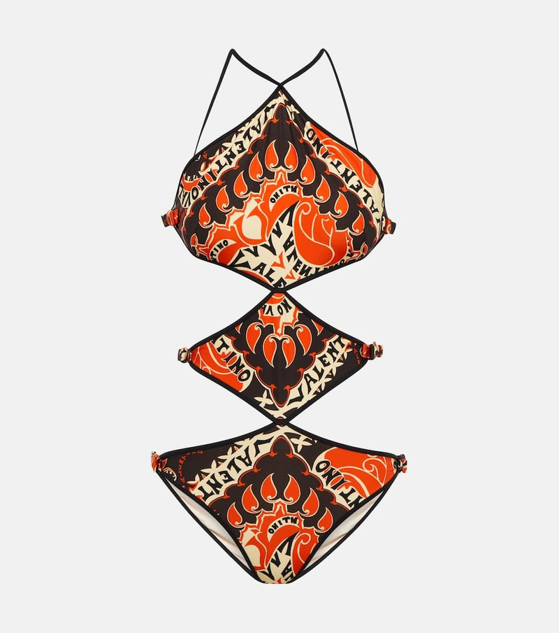 Archive Manifesto cut-out swimsuit - 1