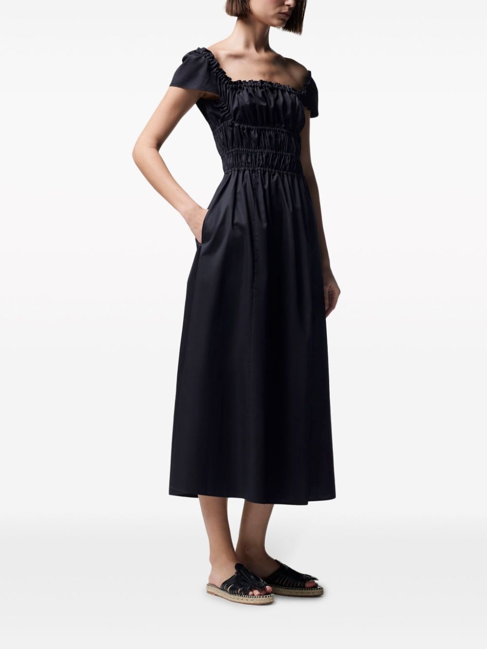 Lily square-neck dress - 3