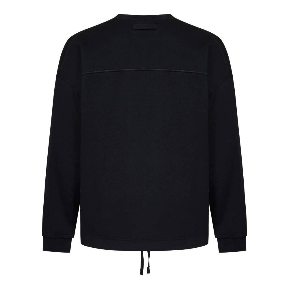 ZEGNA BLACK SWEATER WITH LOGO EMBROIDERY | miinto | REVERSIBLE