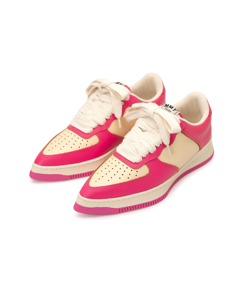 "ROSY" OG Sole Vintage Leather Low-top Sneaker 32
