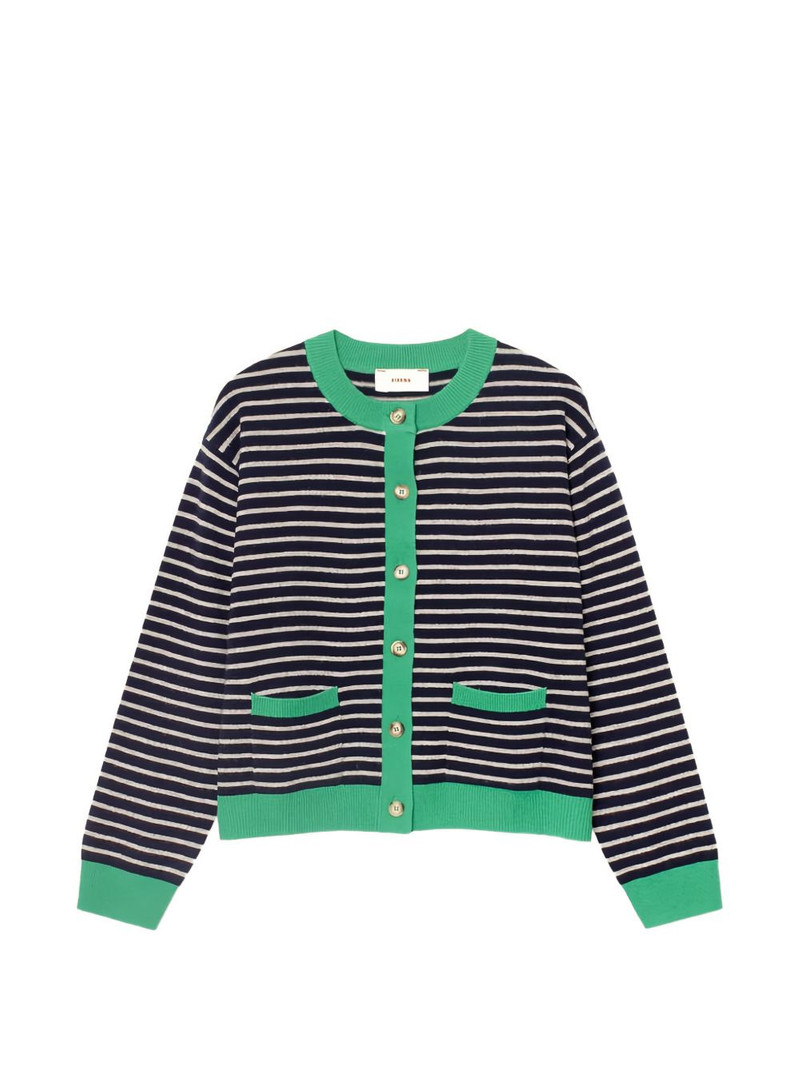 Lillian striped pocket cardigan 1