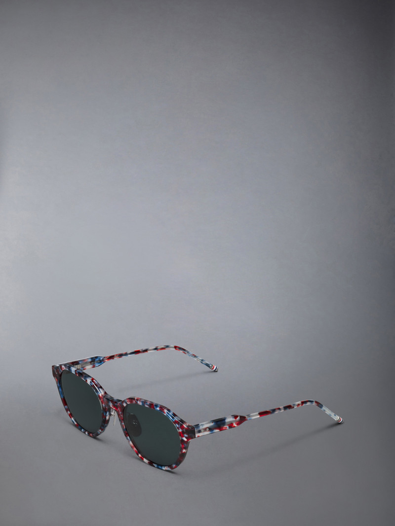 Thom Browne ACETATE OVAL SUNGLASSES outlook