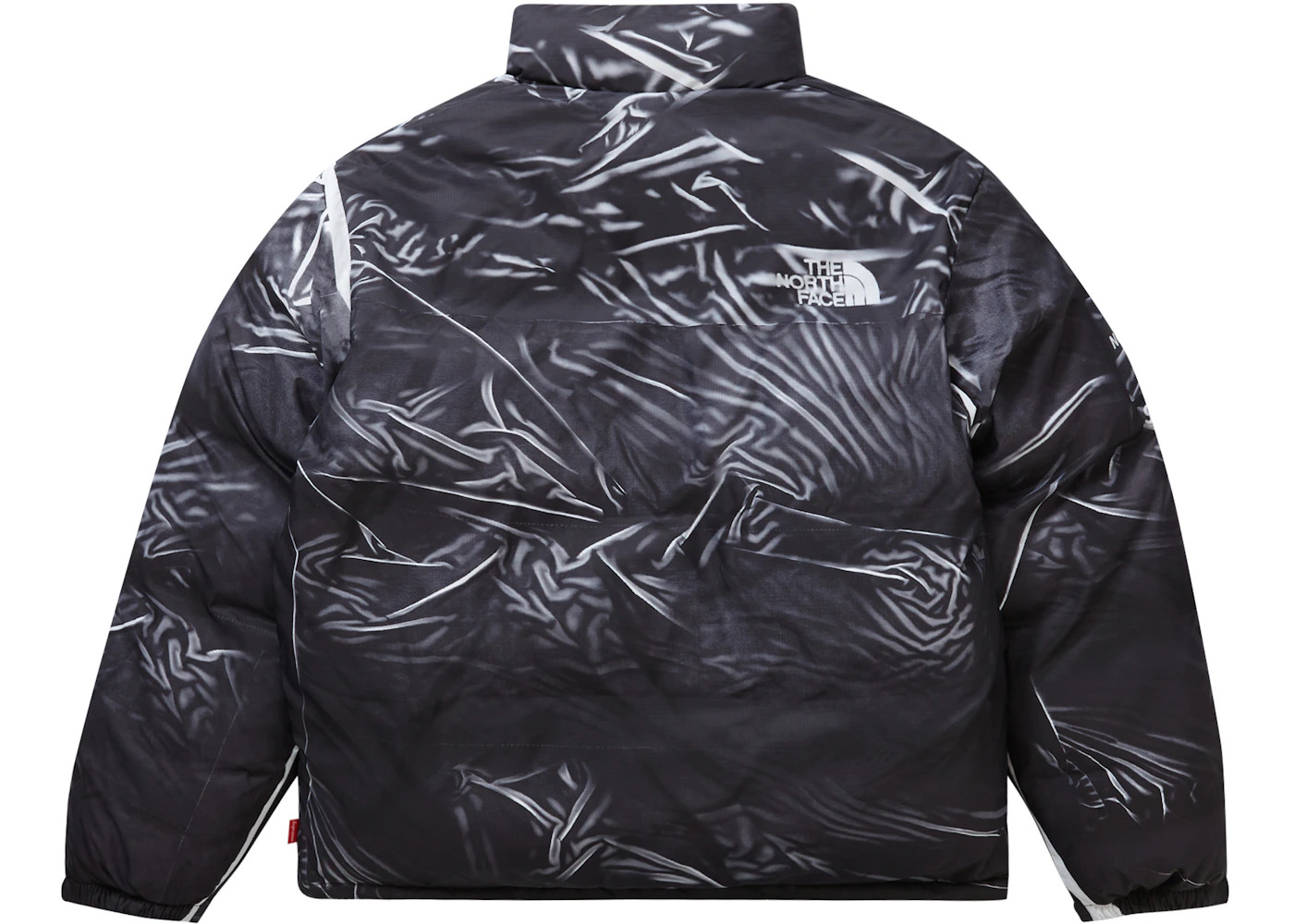 Supreme The North Face Printed Nuptse Trompe L'oeil Jacket Black - 3