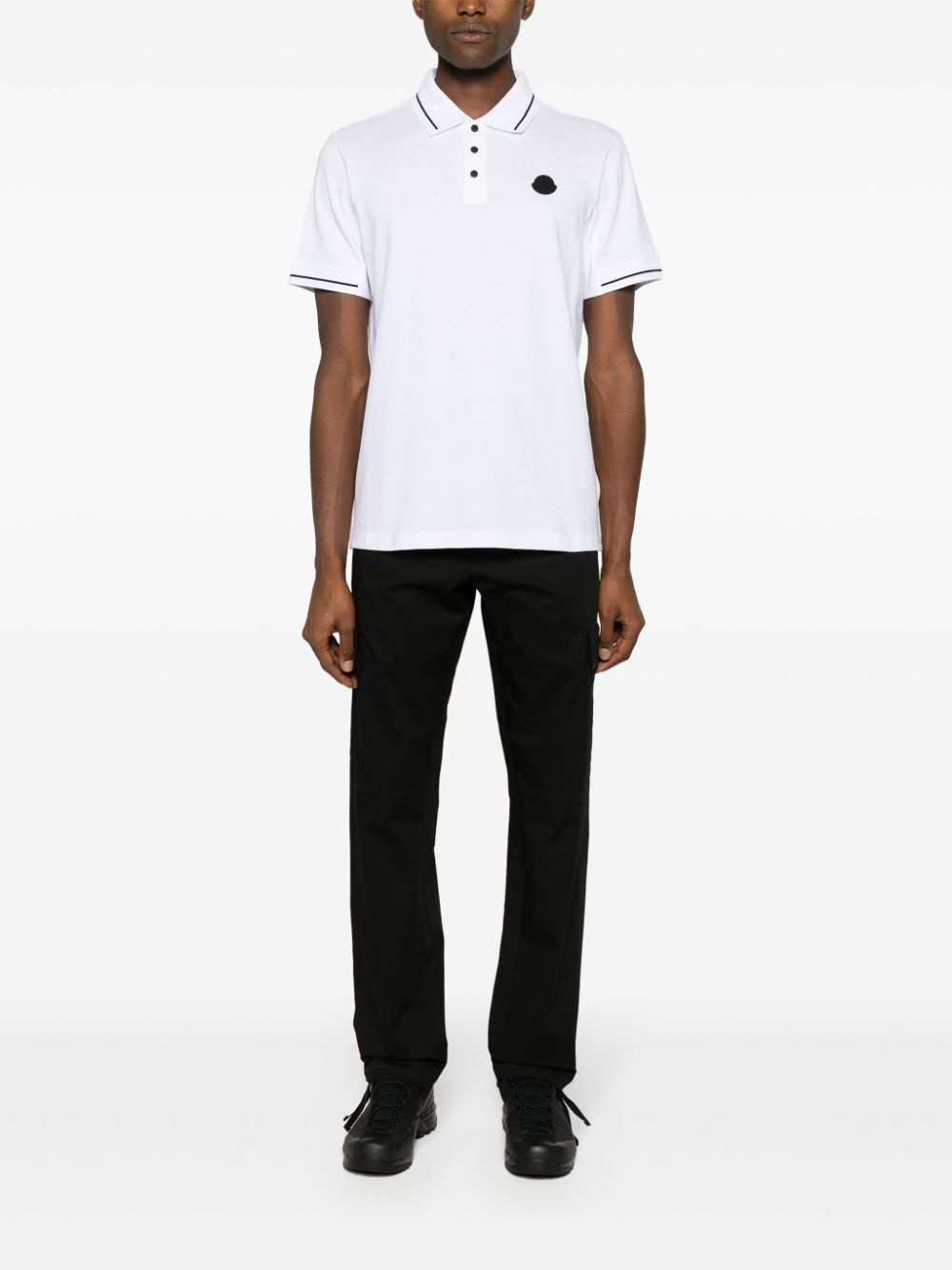 straight-leg cargo trousers - 2