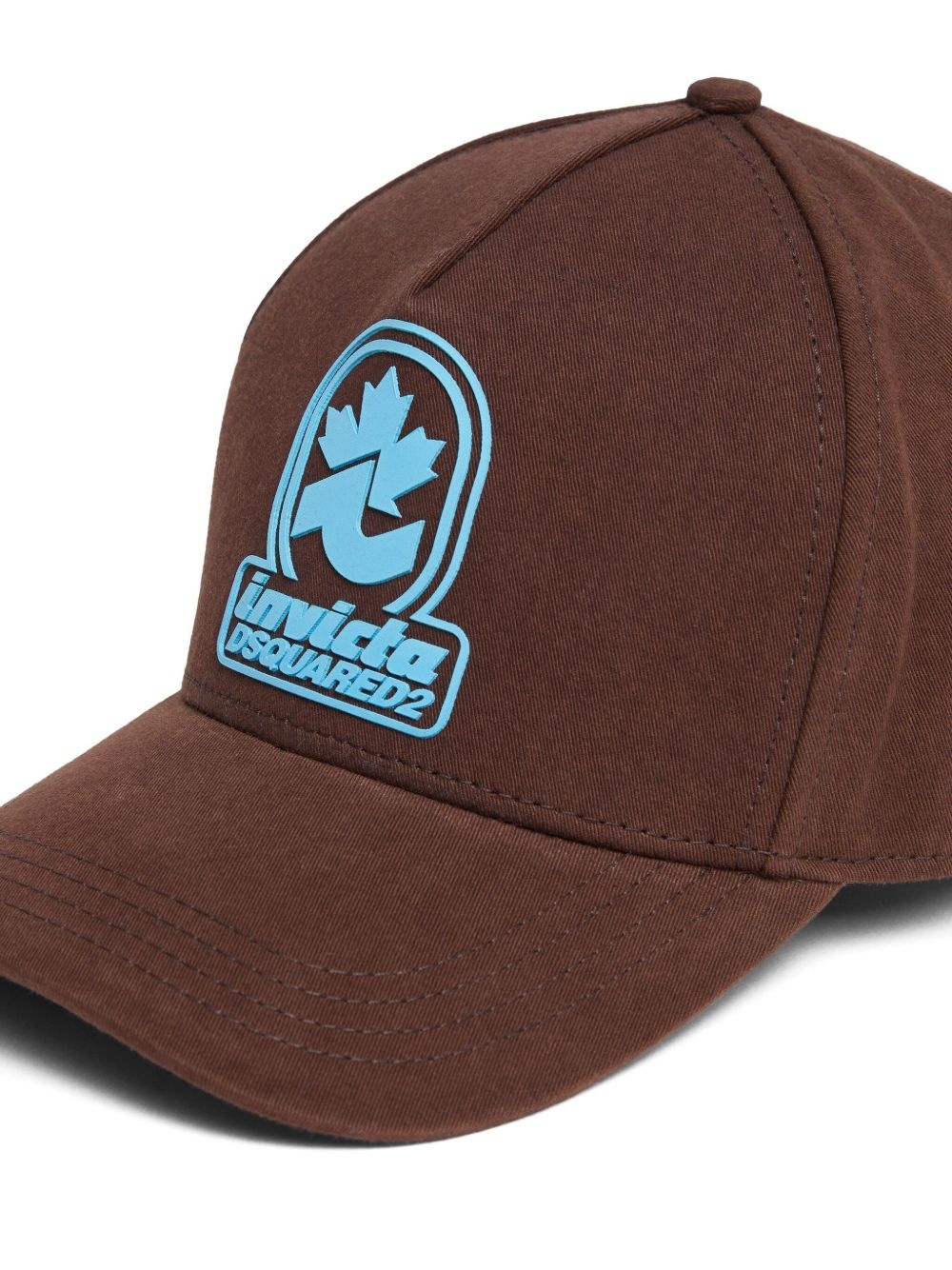 logo applique baseball cap - 3