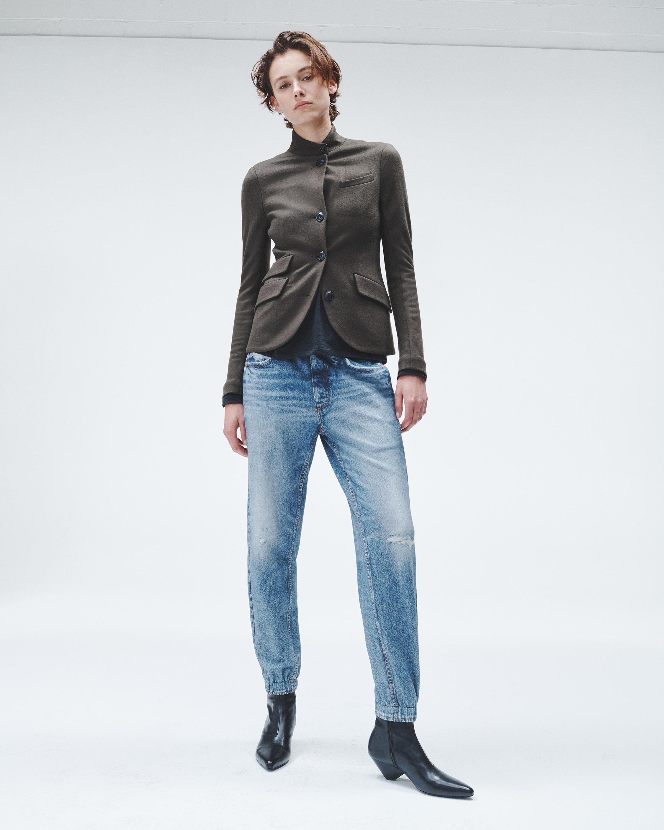 Miramar Jogger
Trompe L'oeil Cotton Pant - 2
