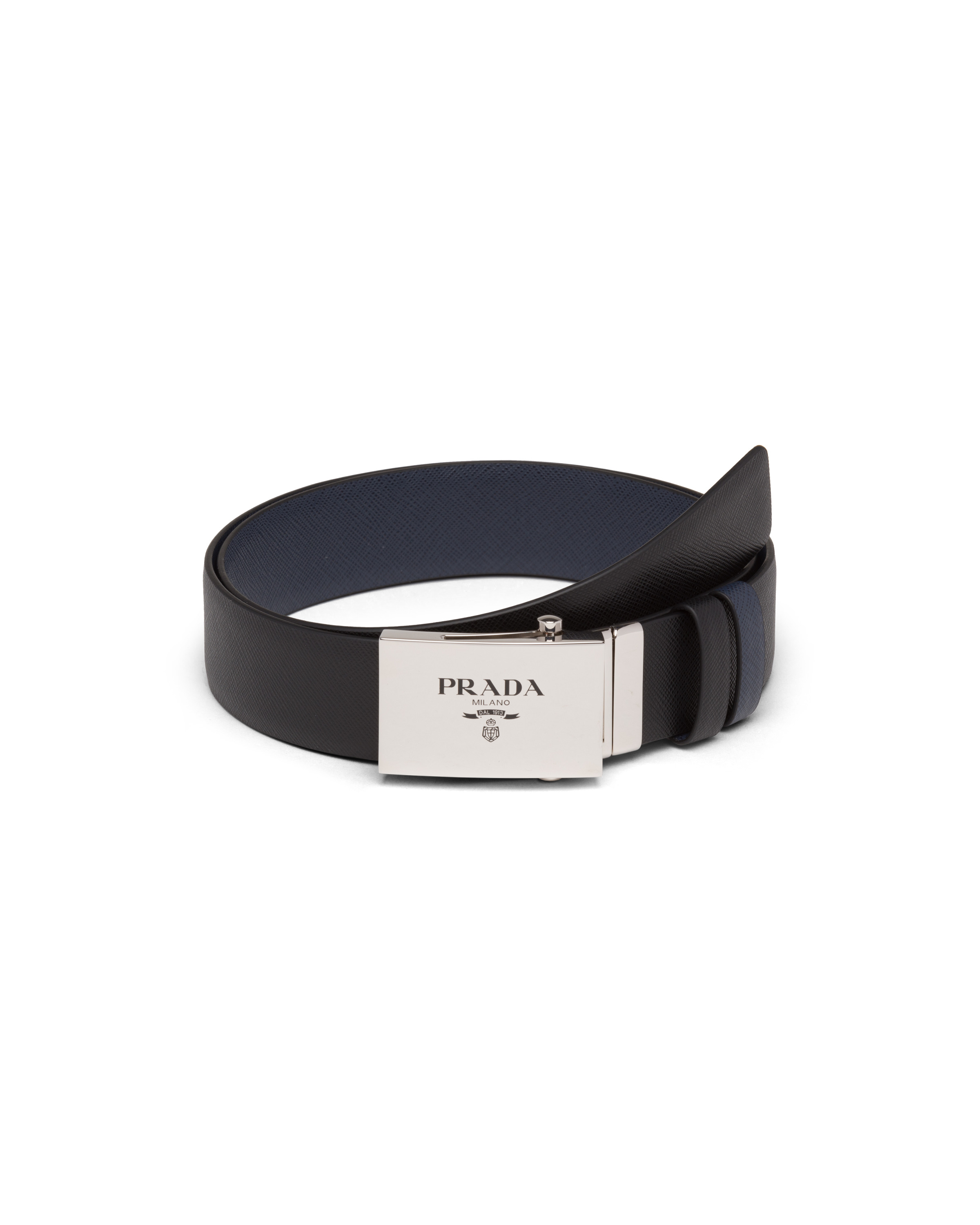 Prada Saffiano belt - Black