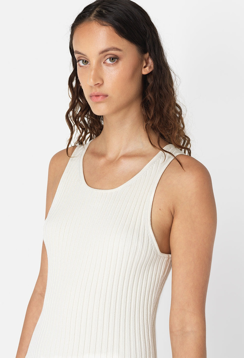 PIPER SILK RIB DRESS 6