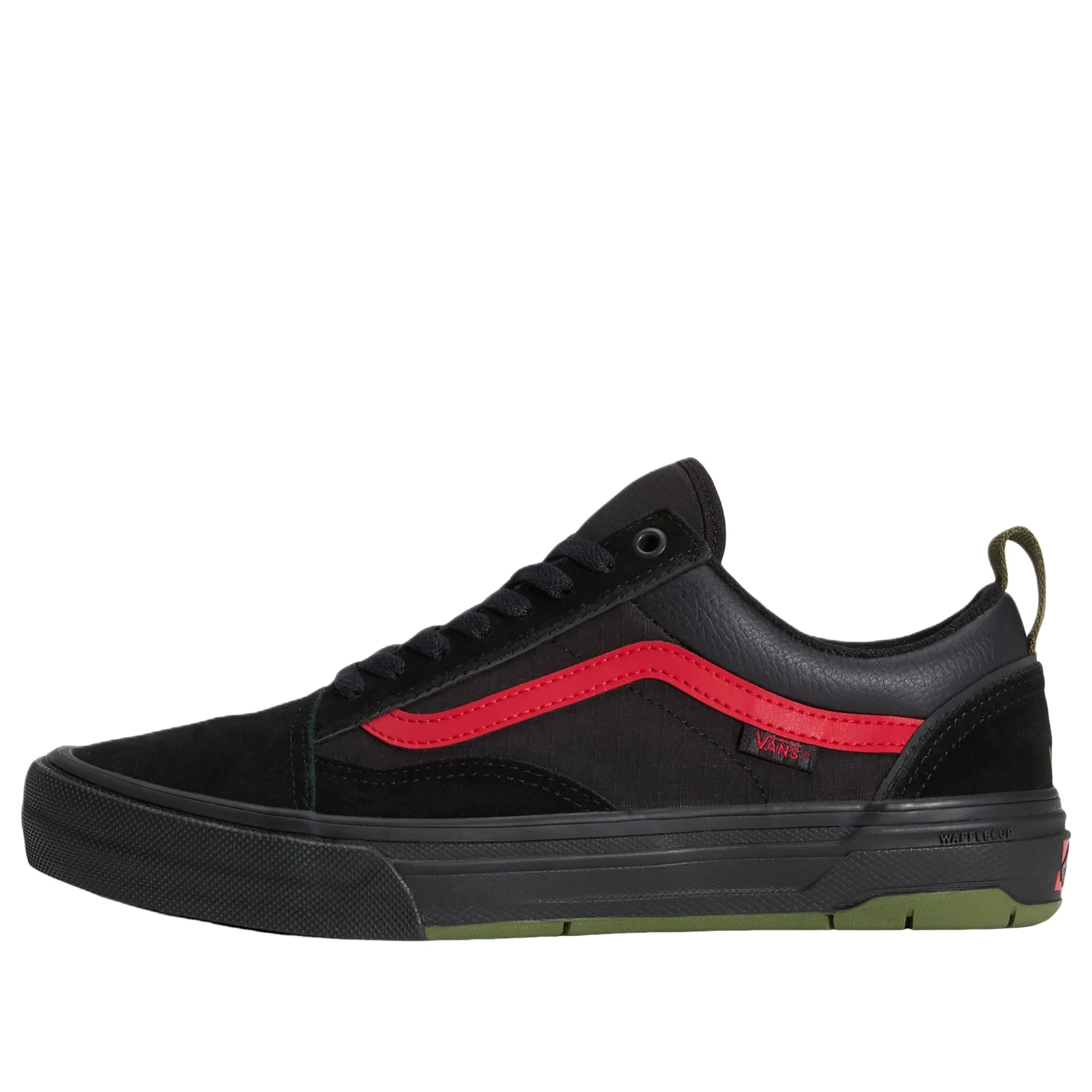 Vans x Atiba Skate Old Skool Wafflecup 'Atiba Black Green' VN000EB7YJ7 - 1