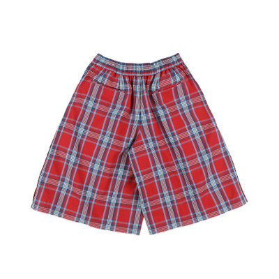 FACETASM CHECK SHORTS / RED CHECK outlook