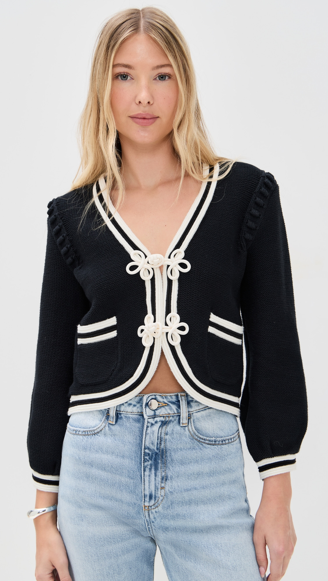 Kaito Cropped Cardigan - 1