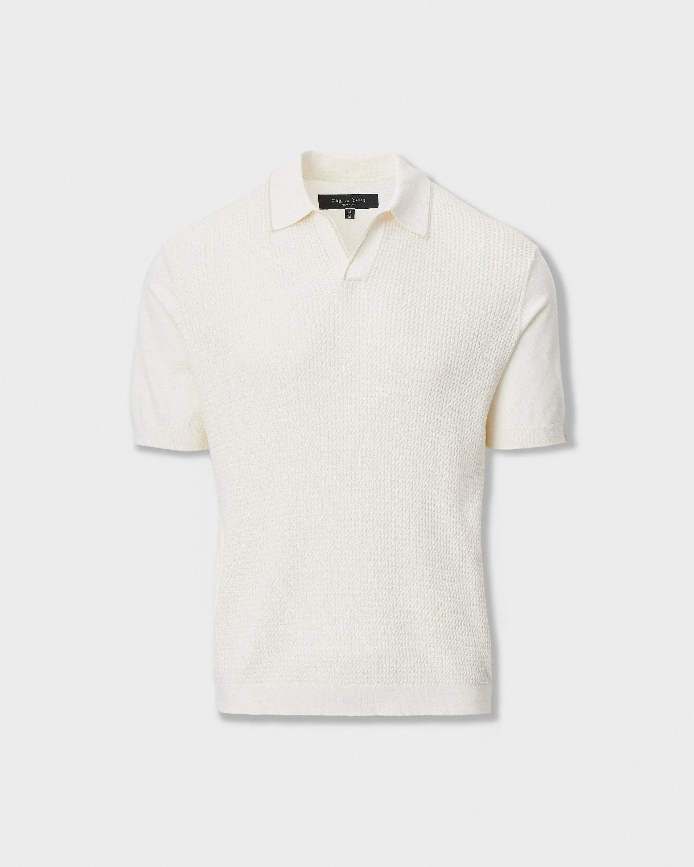 Saxon Silk-Cotton Polo Shirt - 1