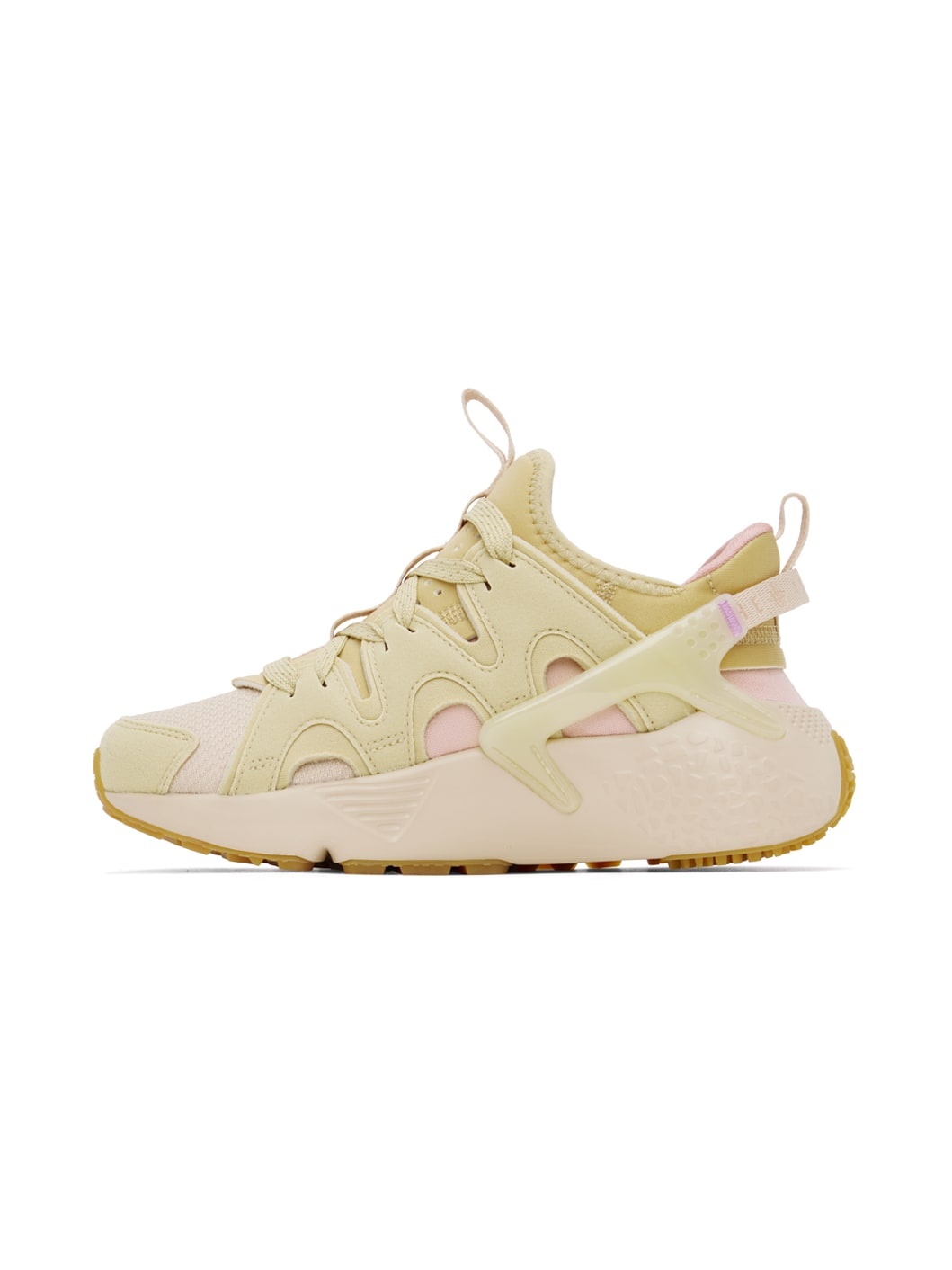 Beige Air Huarache Craft Sneakers - 3