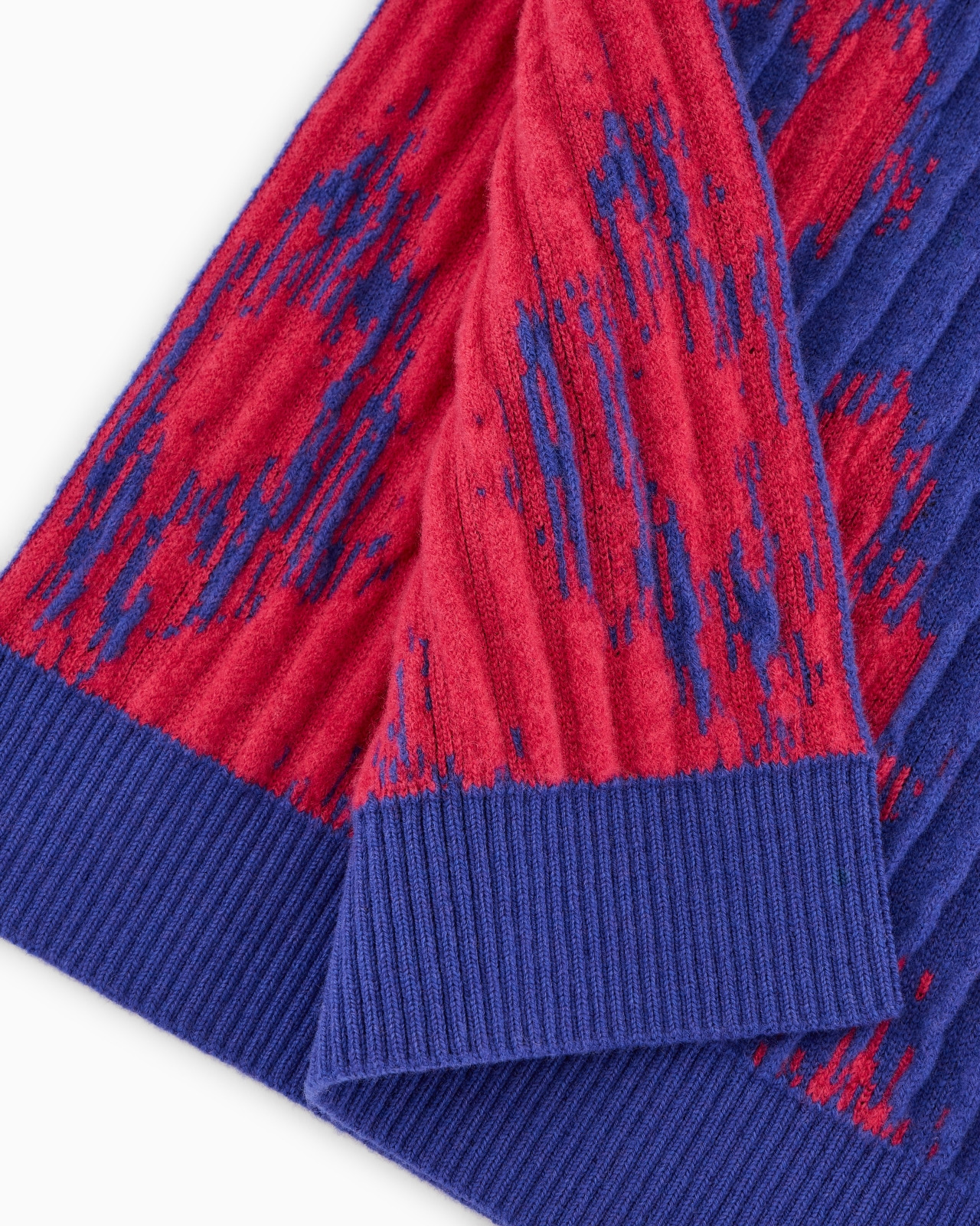 Poldo x Giorgio Armani jacquard jumper in virgin wool and cashmere - 5
