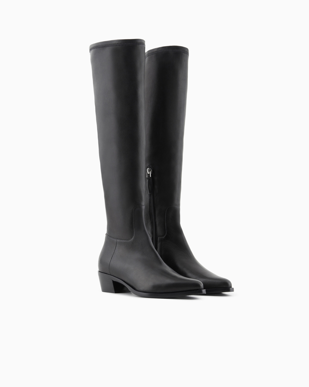 Stretch nappa-leather boots - 2