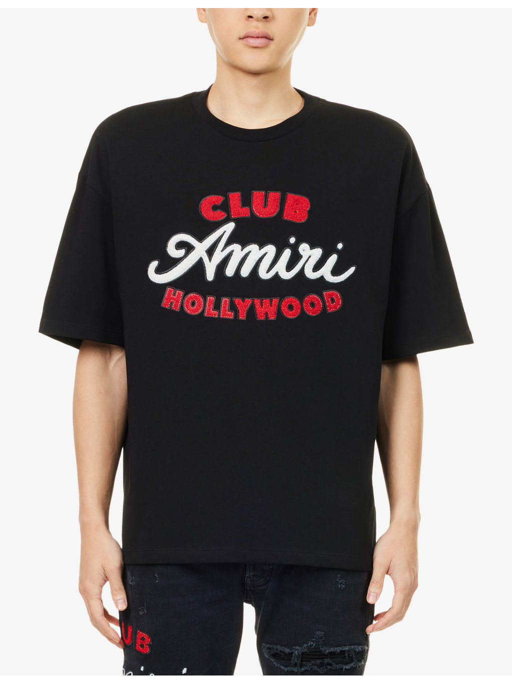 Club Amiri Oversized Cotton-jersey T-Shirt - 3