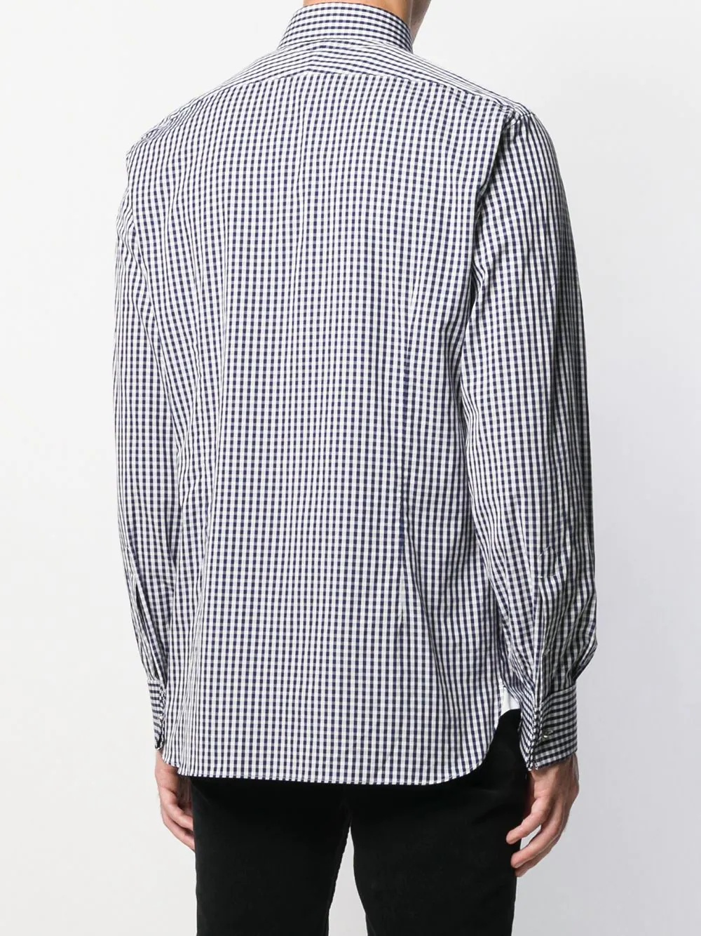 check slim-fit shirt - 4