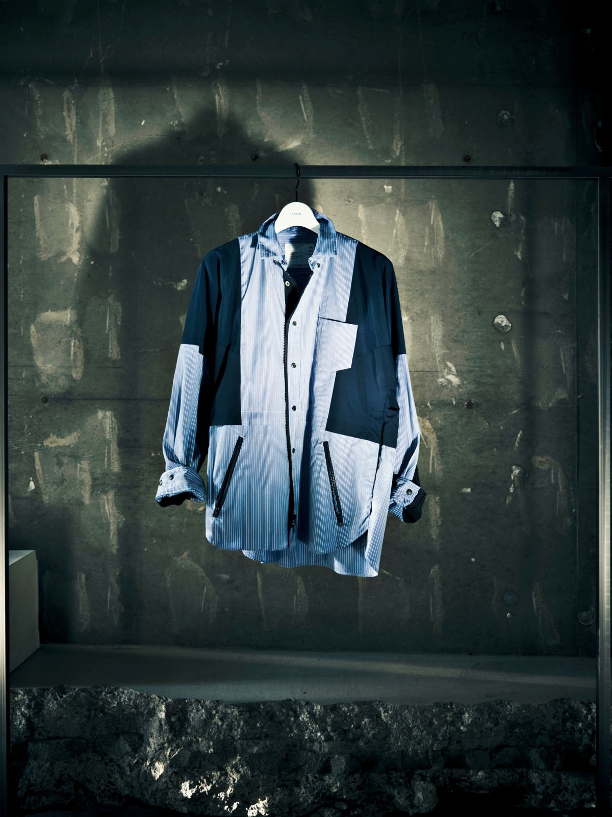 Poplin x Taslan nylon shirt - 1
