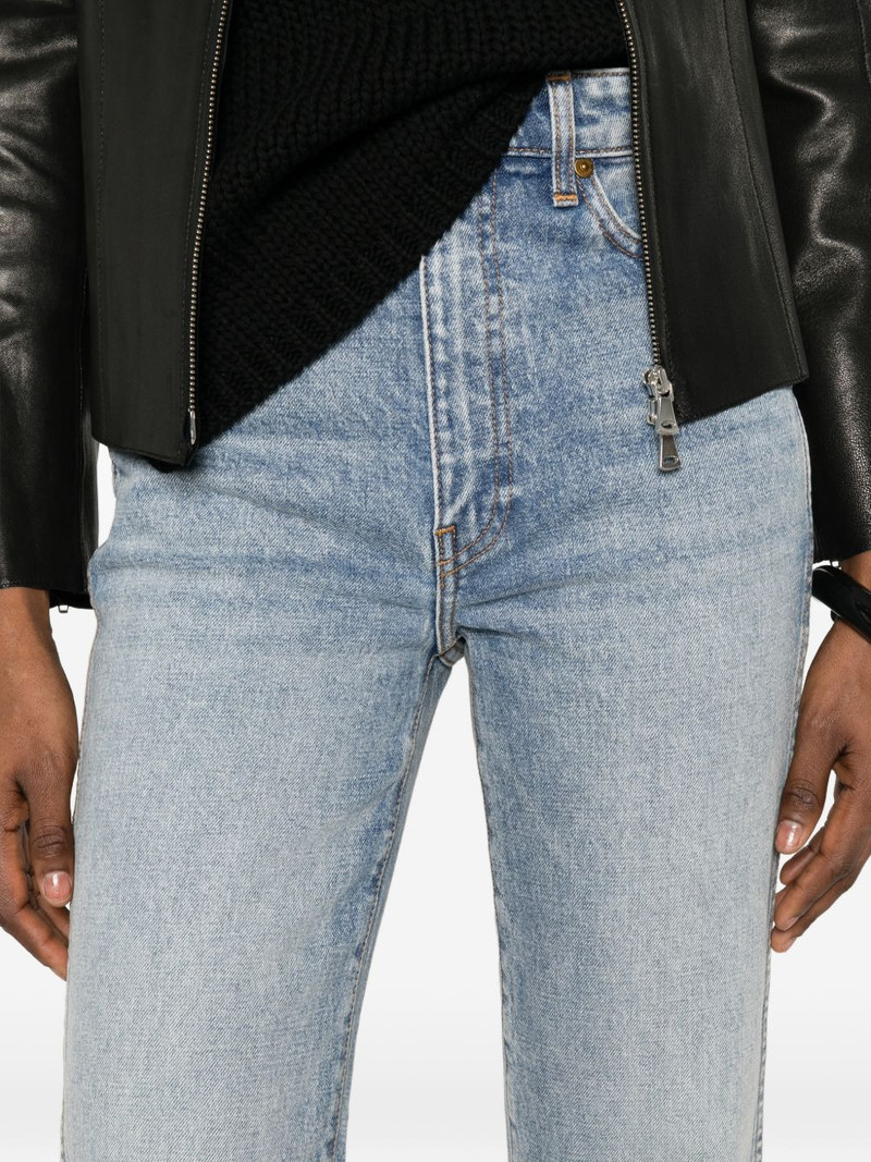 Abigail button-fastening jeans 5