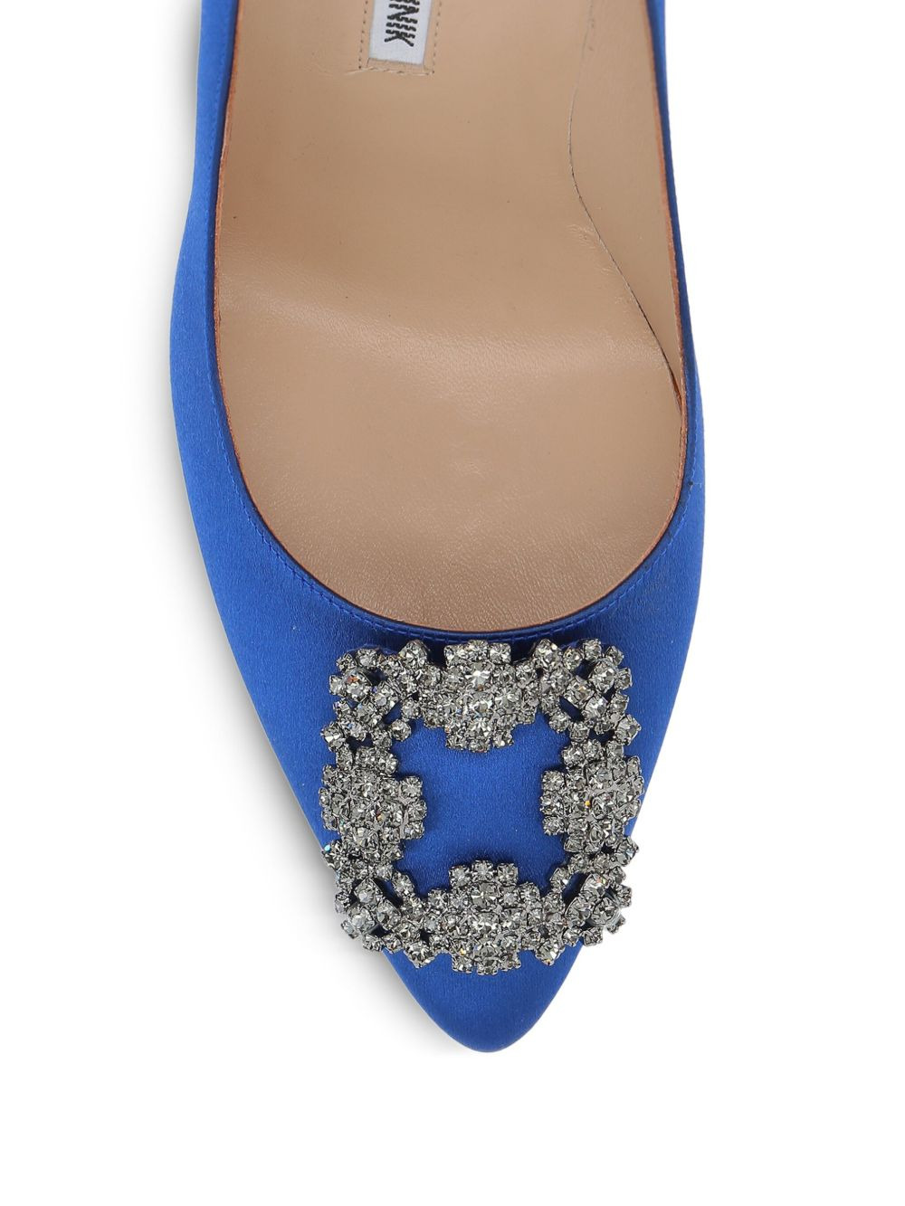 Hangisi 105mm appliqué pumps - 5