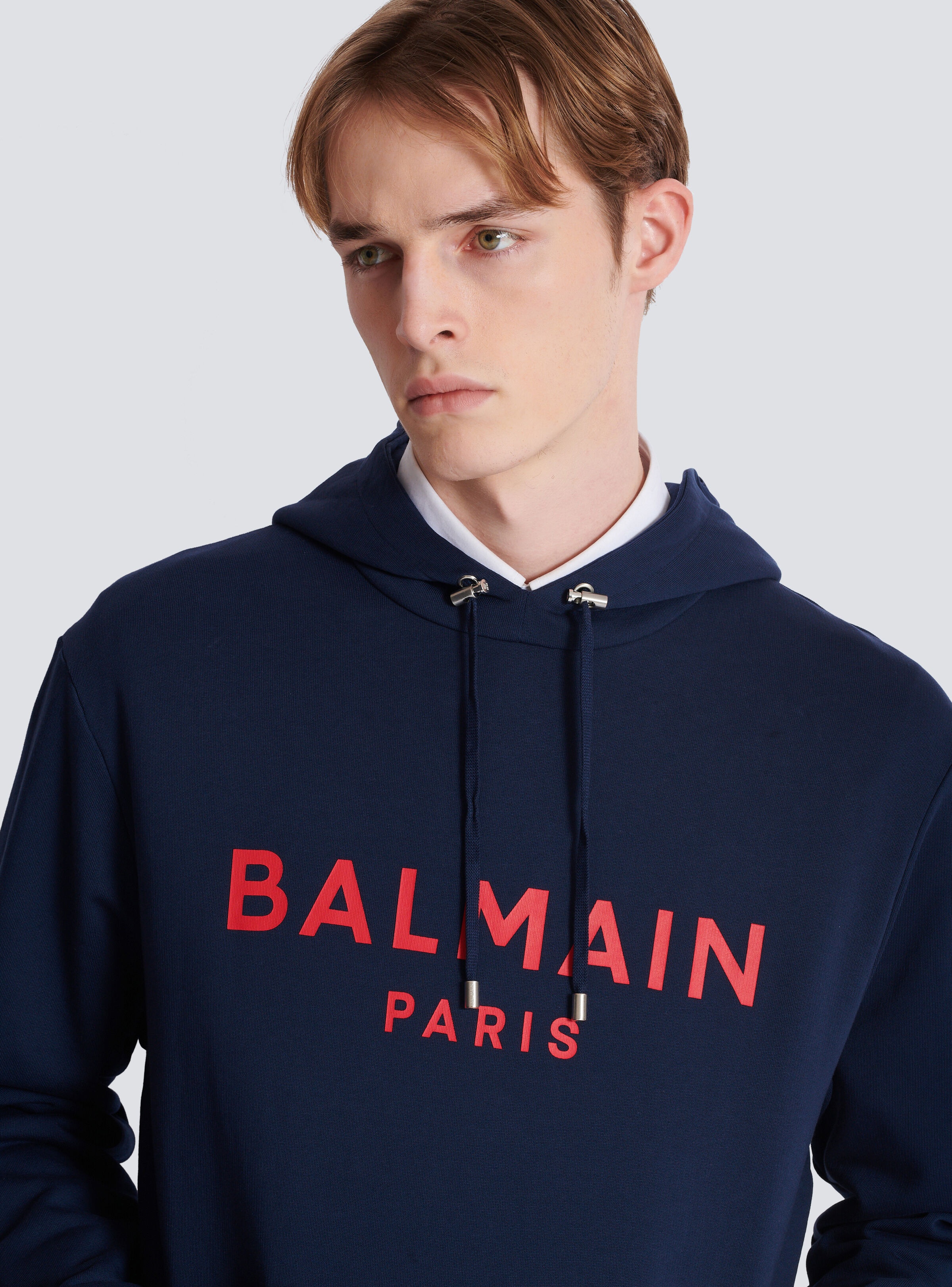 Printed Balmain Paris hoodie - 7