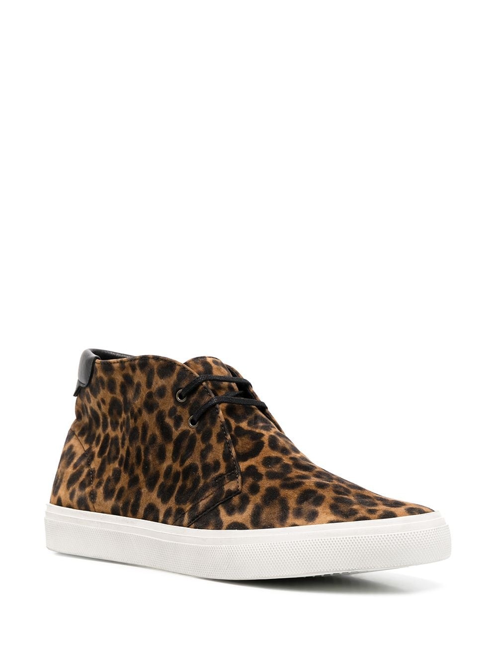 Ace mid-top leopard print sneakers - 2