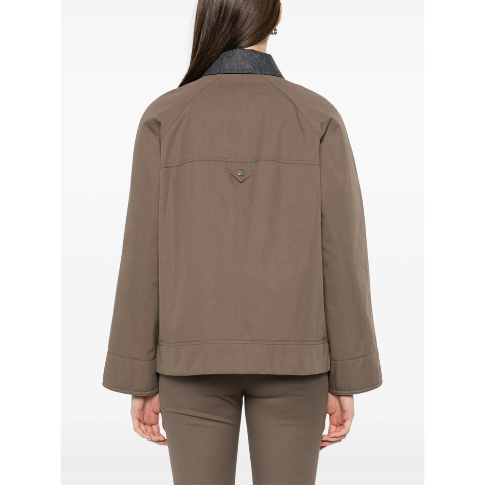 Brunello Cucinelli Brown Jackets - Oversized Jackets Women - 5