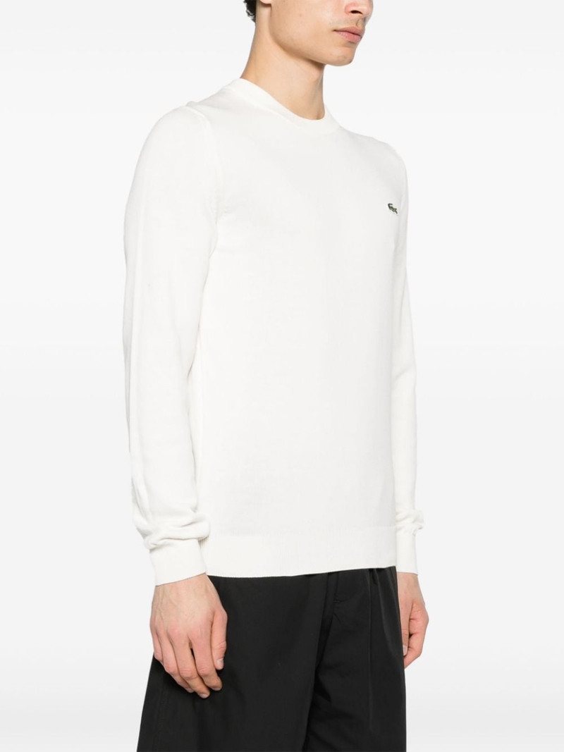 logo-patch ribbed-knit jumper 3