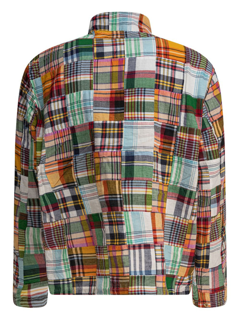 BEAMS PLUS patchwork zip-up jacket outlook