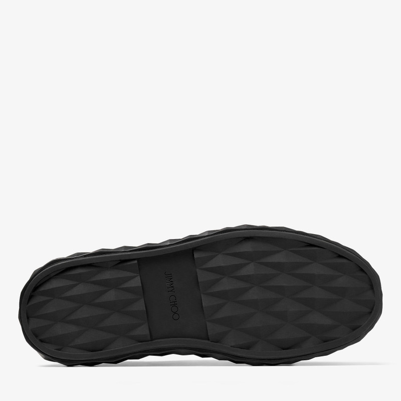 Diamond Maxi M II
Black Nappa Leather and Suede Platform Trainers 5