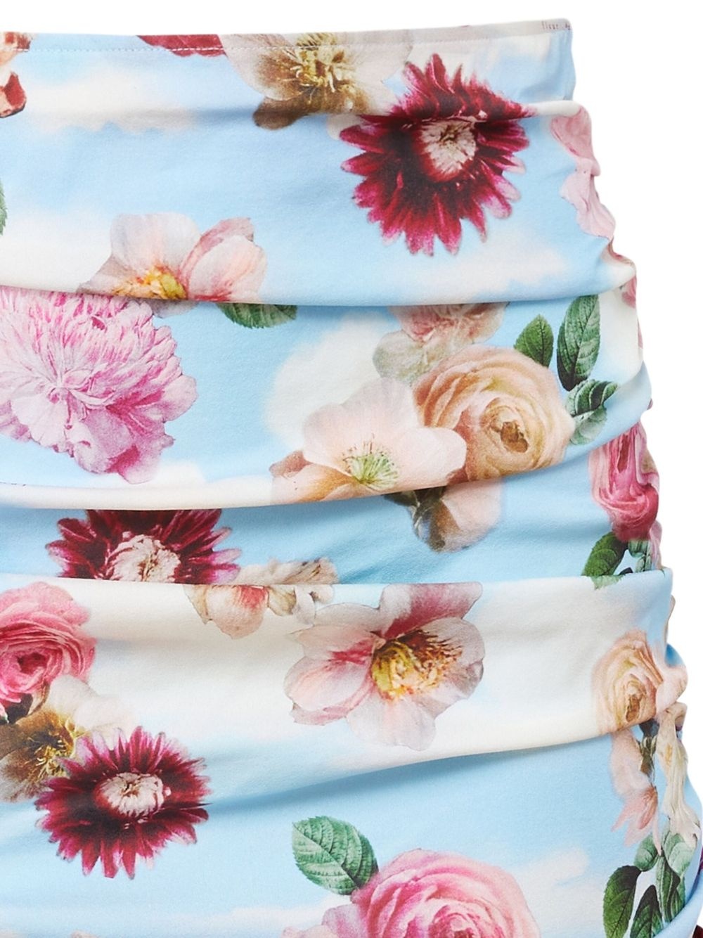floral-print skirt - 2