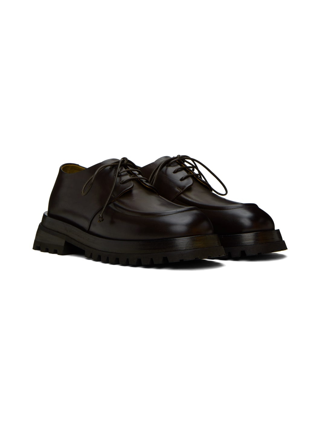 Brown Scalarmato Derbys - 4