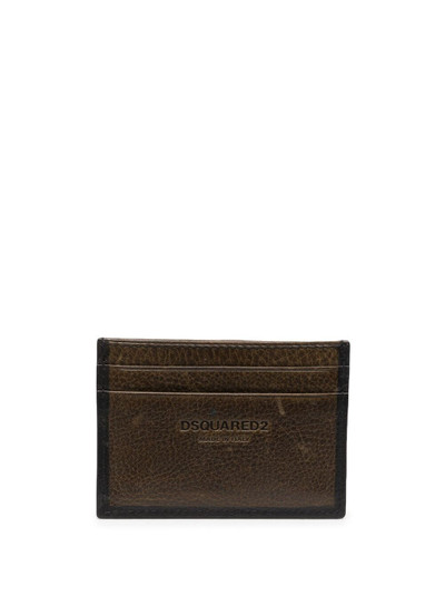 DSQUARED2 logo-print cardholder outlook