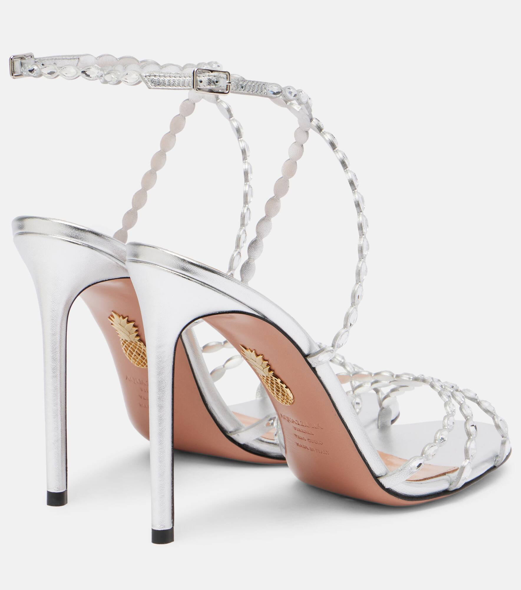 Love Struck 85 embellished leather sandals - 2