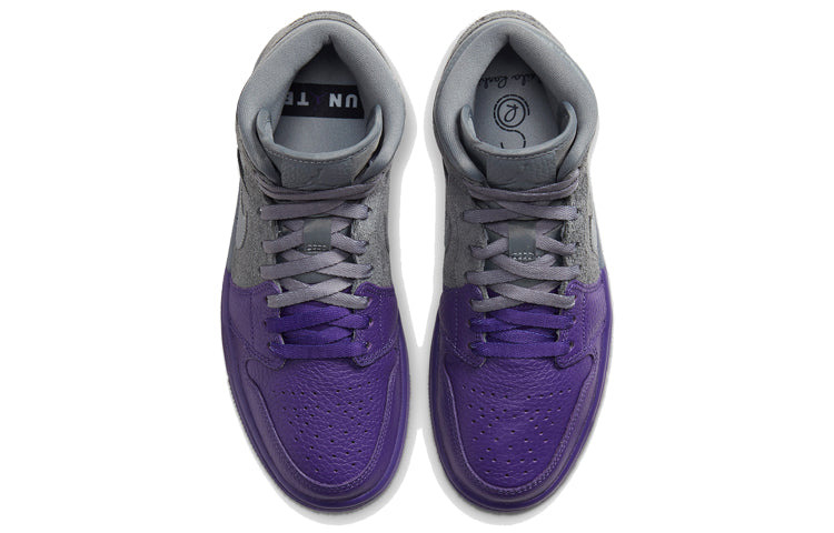 (WMNS) Sheila Rashid x Air Jordan 1 Mid 'UNITE' CW5897-005 - 4